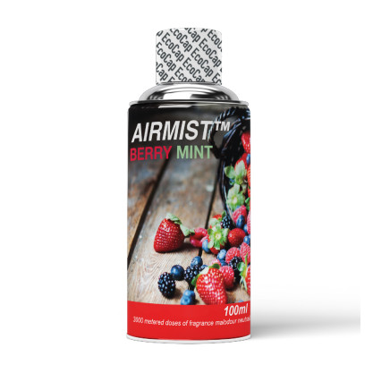 FCC-100-003 - AIRMIST BERRY MINT - 100ml x 12